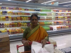 Grandmother and sahaja yoga practitioner from Dubai