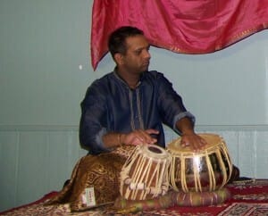ahilan-playing-tabla-in-oakville-concert