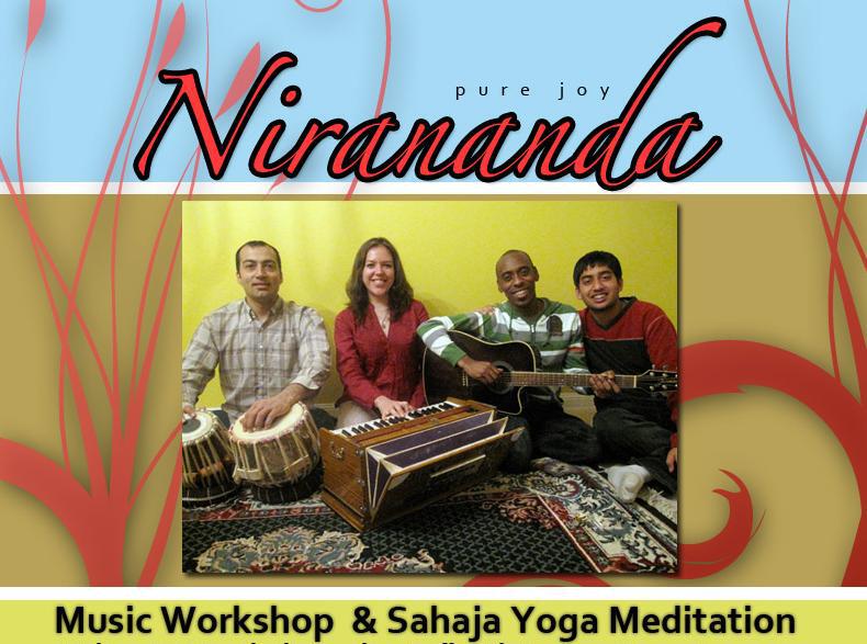 Read more about the article Nirananda Band & Ahilan & Sahaja Yoga Meditation in a Special FREE Event in Burlington on Wednesday, August 11 @ 7PM