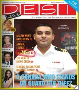 Read more about the article Sahaja Yoga Meditation in DESI NEWS Canada:`The Power of One`(Nov 2011 issue)