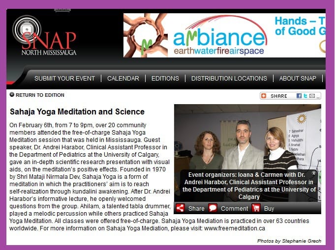 Read more about the article Health Conference with Doctor Andrei SNAP’d in Burlington & Mississauga Magazine! HOW WAS IT?!
