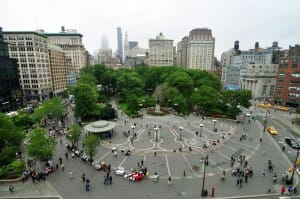 Read more about the article In Manhattan’s Union Square – Earth Day with Sahaja Yoga Meditation and Giant Pandas