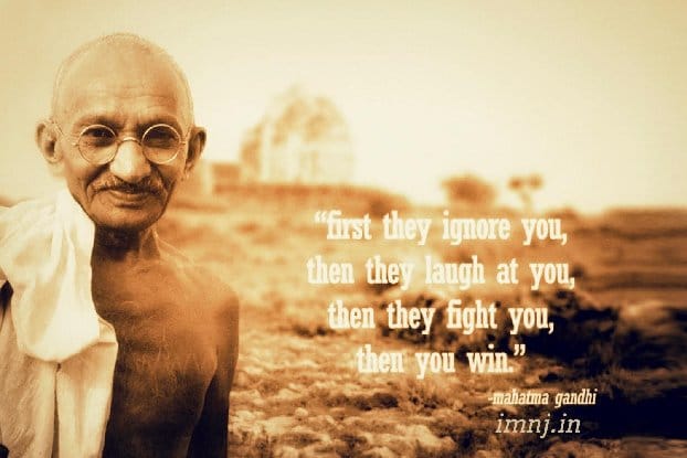 Read more about the article Mahatma Gandhi and Sahaja Yoga Meditation – October 2 is Gandhi’s Jayanti (birthday)