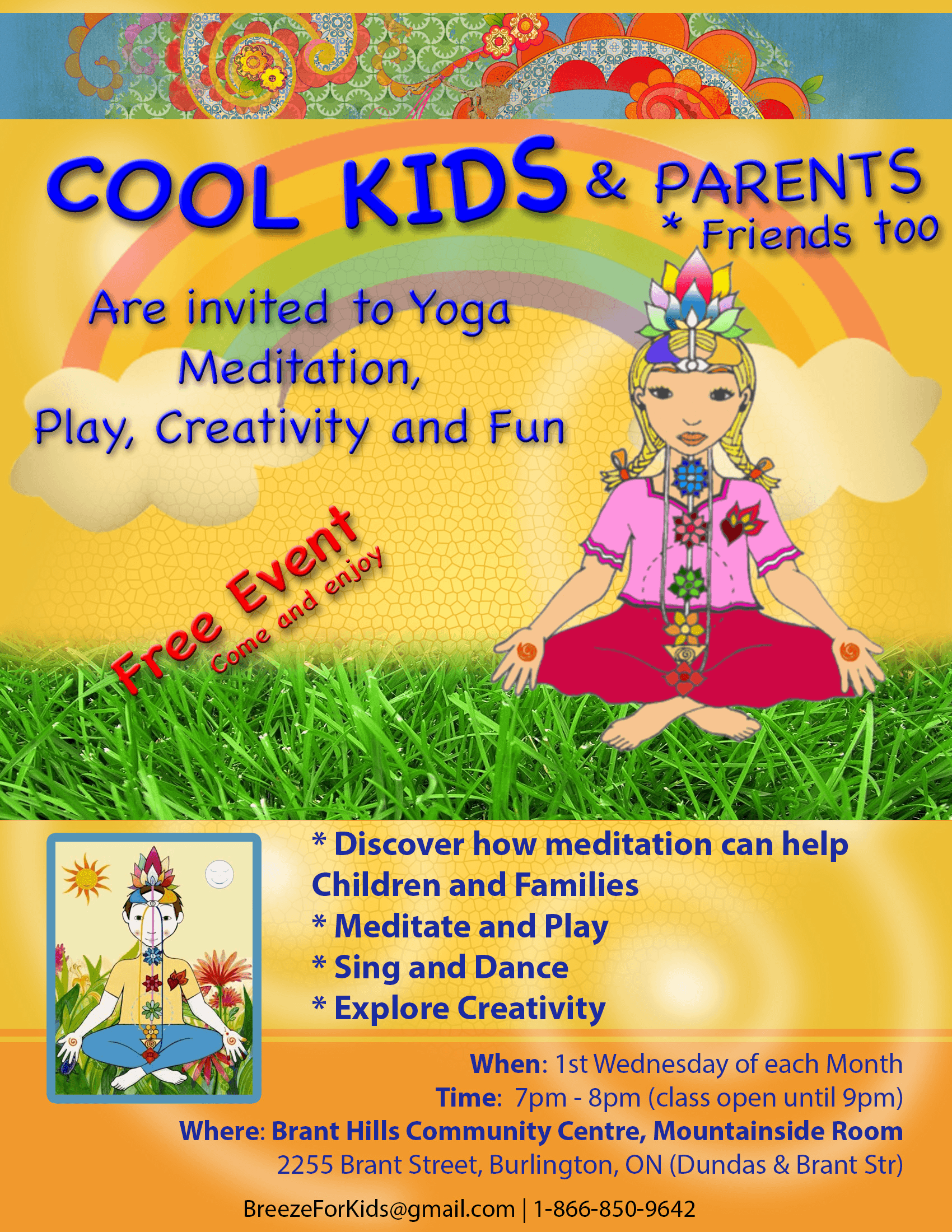 Cool Kids Poster - Monthly program-s
