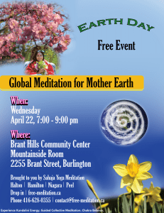 Read more about the article Celebrate Earth Day as Children Taking Wisdom from The Roots & FREE Public Program (Meditation Seminar)