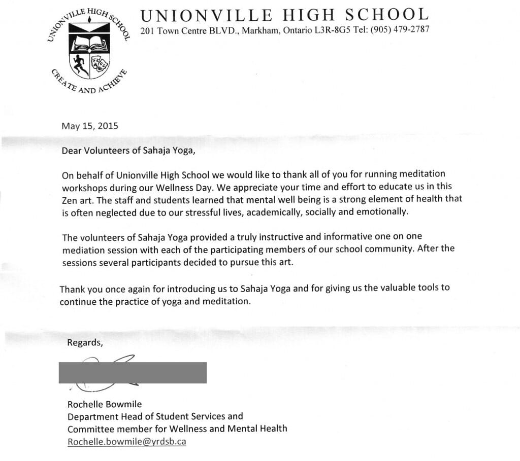 Appreciation Letter from Unionsville Highschool _Markham-WEB