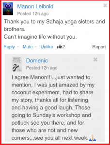 Feedback from Manon and Domenic
