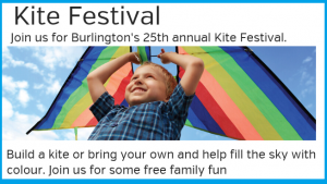 Read more about the article Inspirational Quote & INVITATION to Kite Festival’s 25th Anniversary in Burlington (FREE Outdoors Family Event)