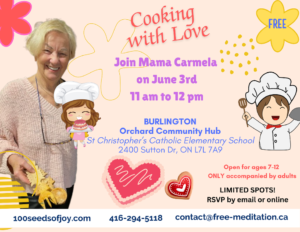 Read more about the article Cooking With Love — Join Mama Carmela in the Kitchen on June 3rd
