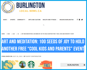 Read more about the article Art and Meditation for Children in Local News