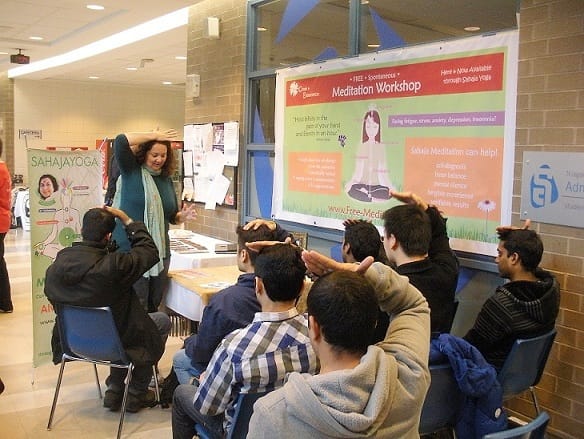 Group Class meditation with Paula