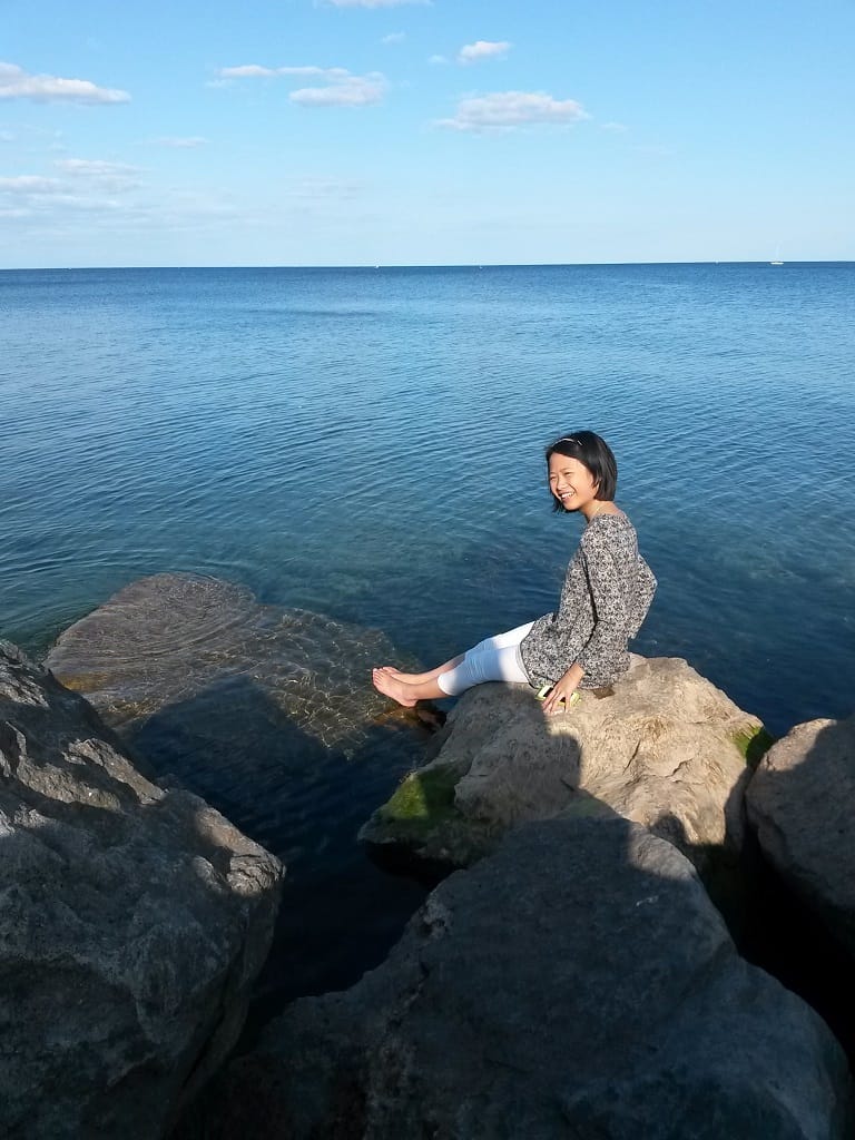 Shulin on Burlingtons Shore of Lake Ontario