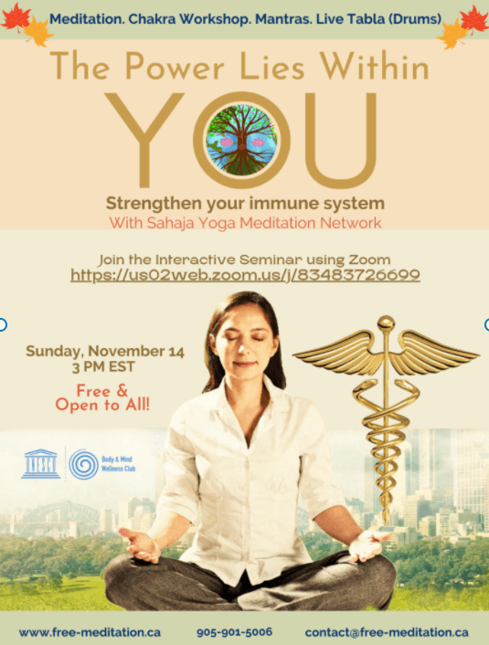 Read more about the article (VIDEO live recording) Join “The Power Lies Within You” Seminar