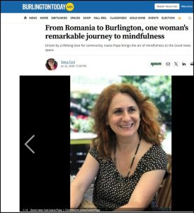 Read more about the article The Sense of Unity and A Romanian Journey in Two Interviews with Ioana Popa (100 Seeds of Joy)